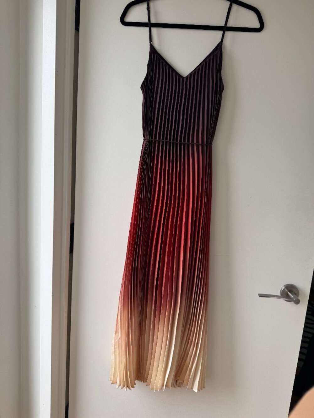 Banana Republic Pleated Ombre Dress